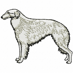 Dogs Embroidery Design 11